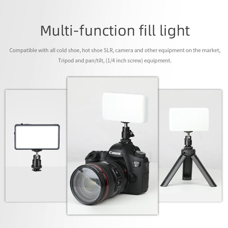Manbily MFL-01 Photographic Lighting Video Lighting Equipment LED Camera Light
