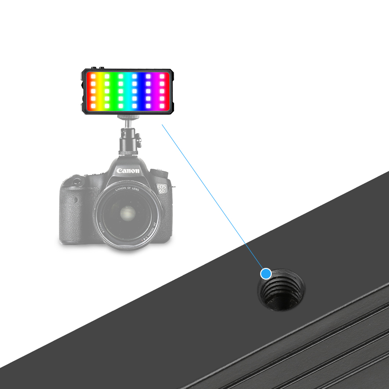 MFL-02RGB补光灯 3种模式 21种视频光效
