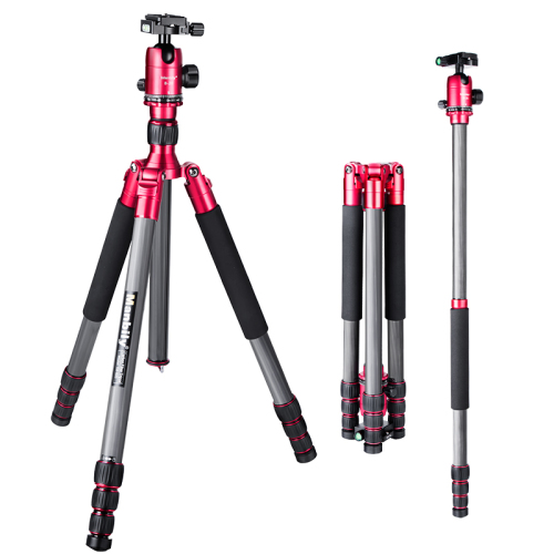 CZ-820 Wholesale Carbon Tripod Tripods Mount Adapter Stabilizing Digital Camera Stand Carry Bag