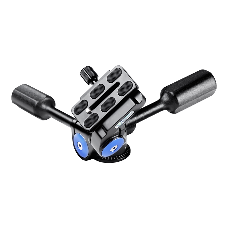 Manbily VH-40 Professional Monopod unipod Tripod Heads 3 Way Fluid Video Pan Head Camera Ball Head