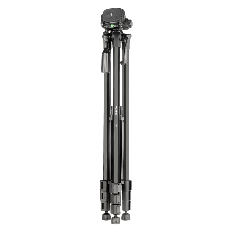 Manbily P-883 Digital Video Aluminum Tripod with Pan Head Photography Tripods Stand