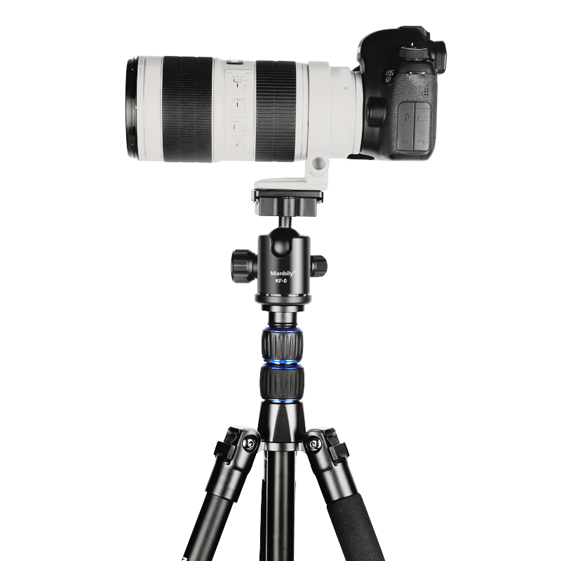 Manbily AZ-310 Camera Tripod Monopod with 360 Degree Ball Head Aluminum Alloy Axis