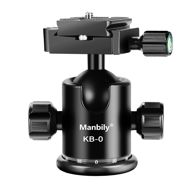 KB-0 360 Degree Rotated Professional Panoramic DSLR Camera Monopod Tripod Ball Head