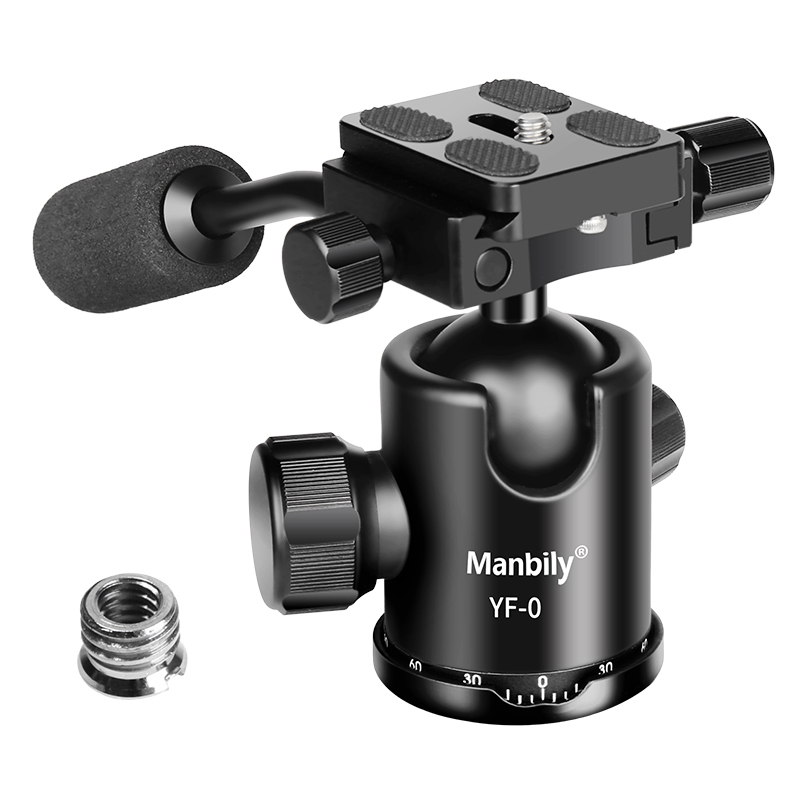 YF-0 360 Degree Panoramic Head with Handle Camera Tripod Ball Head