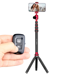 New Arrivals Selfie Live Video Aluminum Retractable Pole Extendable Tripod Stand Phone Holder Mini Camera Tripod