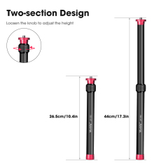 Manbily LR-252 Aluminum Alloy Extension Pole for Gimbals