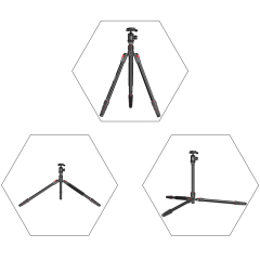 Manbily EP-254 Aluminium tripod Camera Tripod with tripod ball head for DSLR