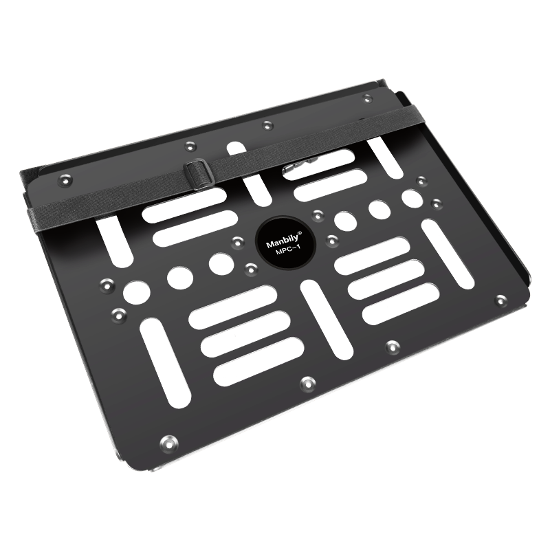 Universal Laptop Notebook Projector Tray Holder Platform Pallet Quick Release 1/4" 3/8" Screw Tripod Stand Mount