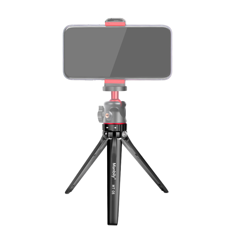 Manbily Lightweight Mini Tripod for Camera/Phone/Webcam, Table Stand, for Projector Webcam and Other Devices with 1/4" Thread