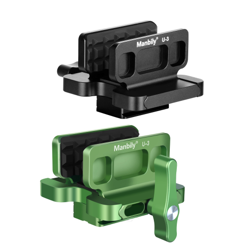 Manbily U-3 Aluminum Mount Head Clamp Saddle for Hunting Shooting Camping