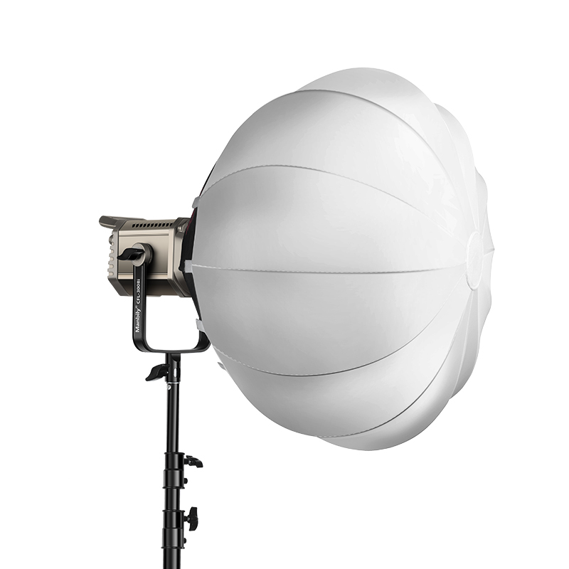曼比利CFL-300Bi双色温直播摄影灯300W瓦高亮度