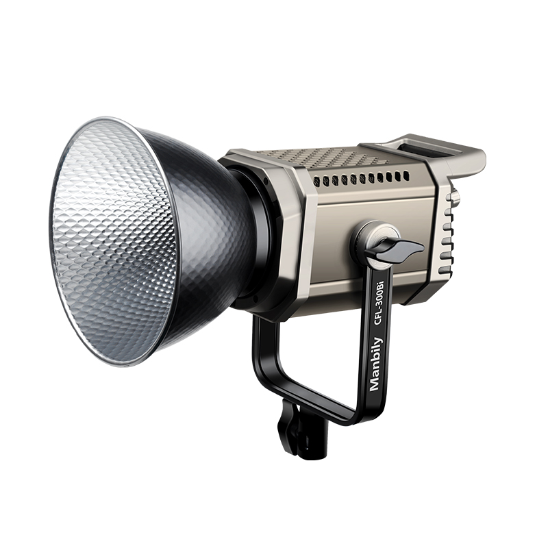Manbily CFL-200Bi Professional Bi-color 3000K-6500K Video Continuous COB LED Film Photography Studio Light For Video Shooting