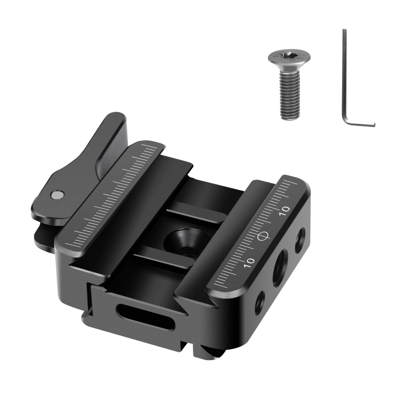 Manbily PA-02 QR Quick Release Clamp Arca Swiss Dovetail to Picatinny Adapter