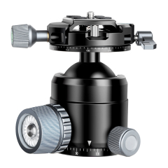 Manbily Q-44 Tripod Ball Head Mount 720 Degree Swivel Camera Ball Head