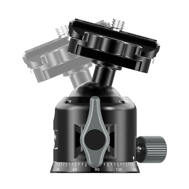 曼比利Q-28球形低重心云台 含快装板 快拆式云台专业