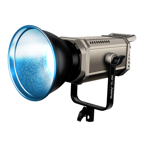 曼比利CFL-200C全彩视频直播间补光灯 rgb氛围通透摄影灯