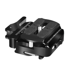 Manbily PA-03 Aluminum Shooting Rest Clamp Quick Release Plate Hunting Rest Stand Quick Release Arca Swiss Rail for Tripod