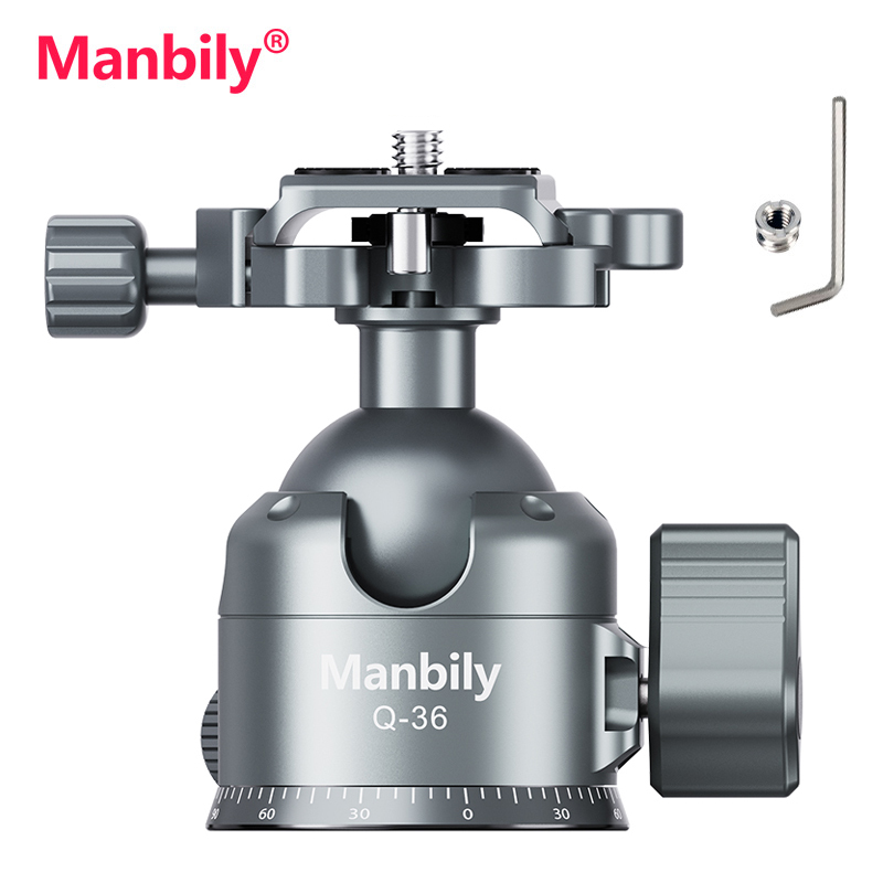 Manbily Aluminun alloy 36 mm Ball Head