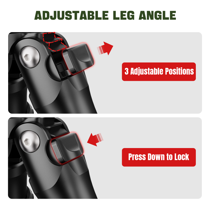 Manbily Hunting Tripod Aluminum