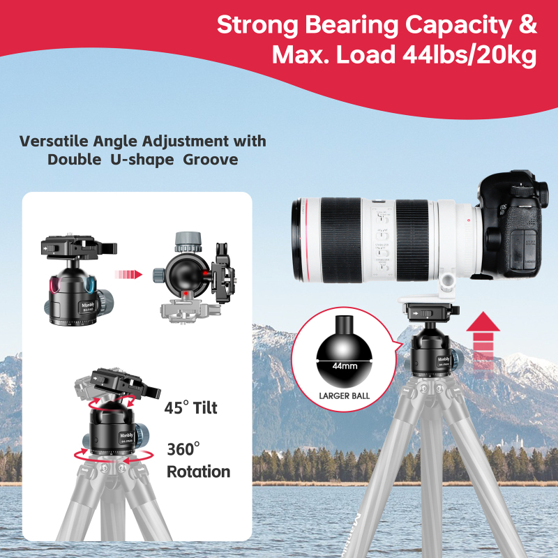 Manbily Low Profile Ball Head