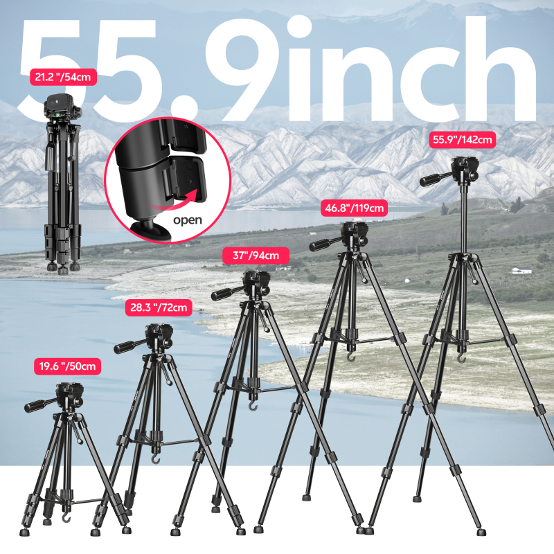 Manbily p-880 Portable tripod for photographic shooting