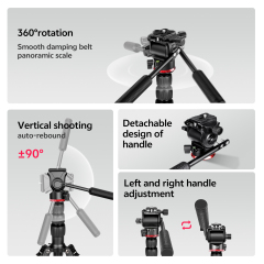 Manbily ET-830 Mini Portable tripod for photographic shooting