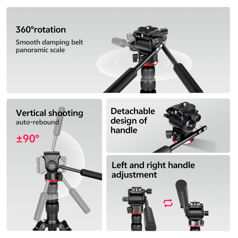 Manbily ET-830 Mini Portable tripod for photographic shooting
