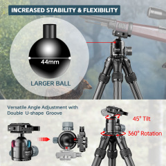 Manbily WZ2832 Shooting Tripod for Hunting Shooting Carbon Fiber