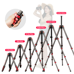 Manbily PH-10 Tripod for Hunting Wildlife Carbon Fiber High Tripod