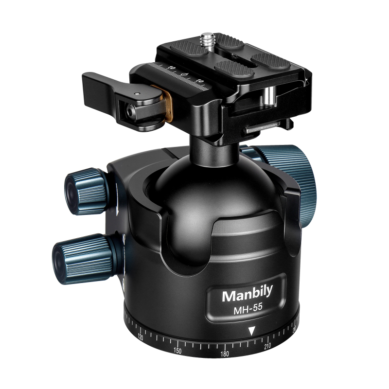Manbily MH-55 Shooting Ballhead for Hunting Shooting Wildlife