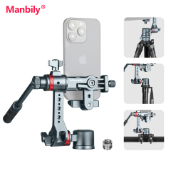 Manbily YJ-002 Three-Axis level bubble gauge clamp for phone photograhic