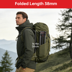 Manbily MC-255 PhotographyTripod for Camera Photography Tripod Carbon Fiber High Tripod