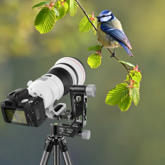 Manbily WZ-324 + GH-3 Photographic Tripod for Hunting Wildlife Carbon Fiber High Tripod Manbily Tripod for Hunting Wildlife Carbon Fiber