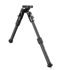 Manbily BP-101DZ Rifle Bipod Carbon Fiber with Quick Release Seat Compatible with Picatinny Rail for Hunting and Shooting