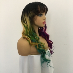 Seven Color Customzied Wig