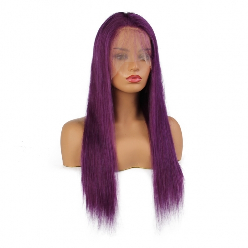 Violet Color Wig