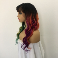 Seven Color Customzied Wig