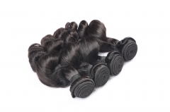 Remy Hair Tight Loose Wave