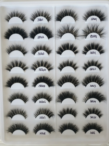 5D 16-20MM Fluffy Mink Lashes