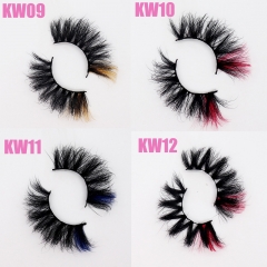 Two Tone Color 25MM Mink Lashes