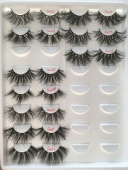 5D 25MM Fluffy Mink Lashes