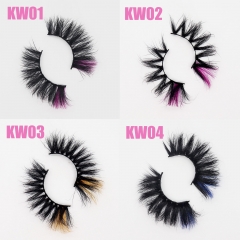 Two Tone Color 25MM Mink Lashes