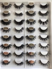 3D mink false eyelashes （LX）