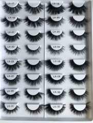 3D mink false eyelashes （LX）