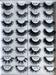 3D mink false eyelashes （LX）