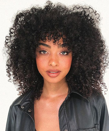 25 Photos That Will Make You Want Curly Bangs