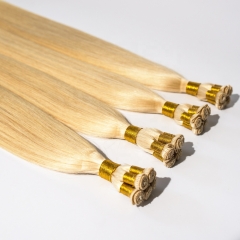 Hand Tied Weft Hair Extension Double Drawn