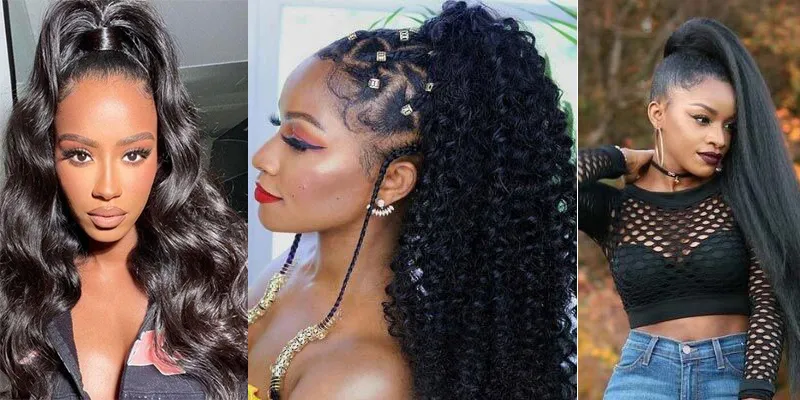 How To Do High Ponytail With Weave?