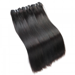 Super Double Drawn Virgin Human Hair Full End Soft Strong