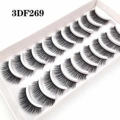 Perfect For Parties, Weddinng, 10 Pairs 3D Faux Mink Lashes Fluffy Soft Natural Thick Long Silk False Eyelashes Reusable Makeup Tools